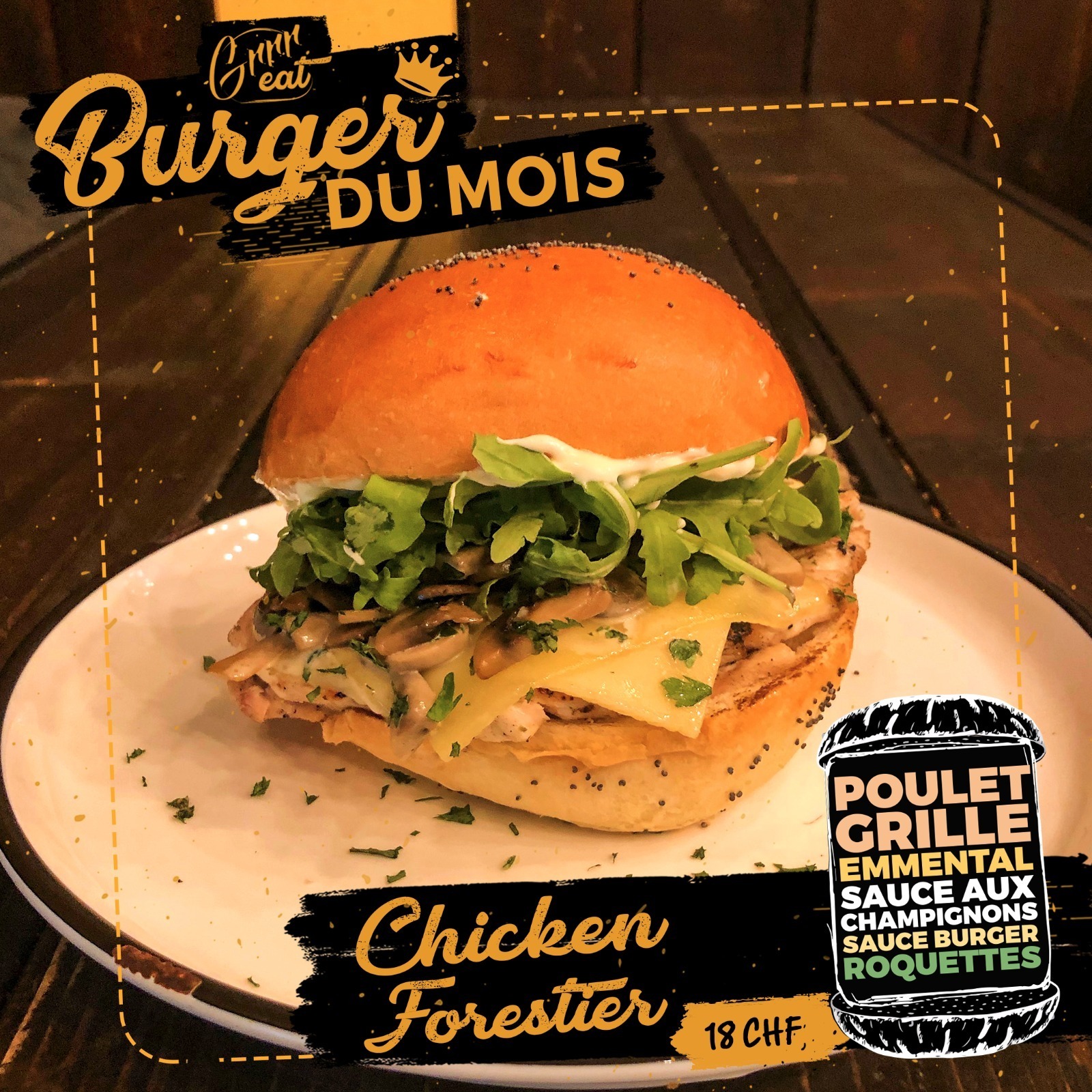 Burger novembre halal