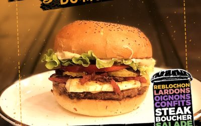 Dégustez Le Tartiflette purement savoyard, le burger du mois de décembre chez Grrreat !